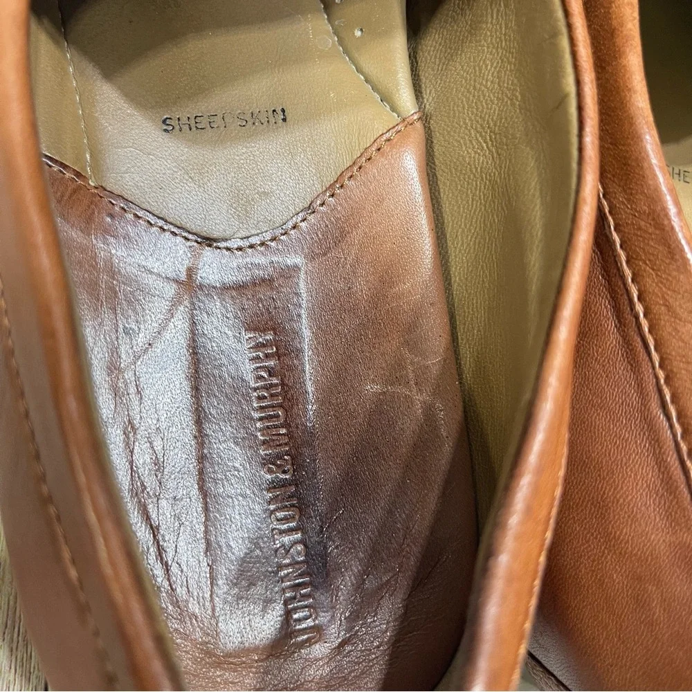 Johnston & Murphy sheepskin‎ Loafers SB2